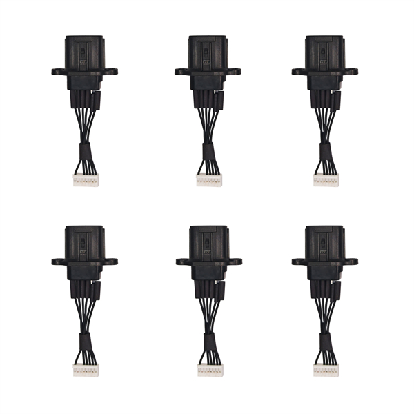 What are the high-voltage wiring harness